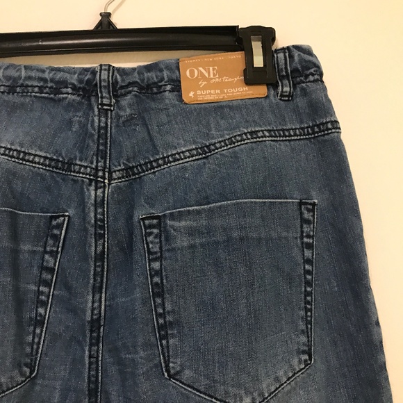 One Teaspoon x Urban Outfitters Cropped Jeans - 25 - Picture 3 of 5